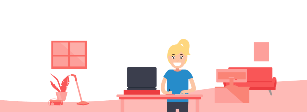 Illustration couverture bien aménager son espace de travail