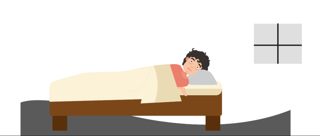 Illustration couverture manque de sommeil