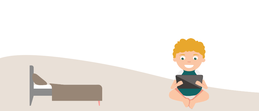 Illustration couverture enfants surexpositions aux écrans