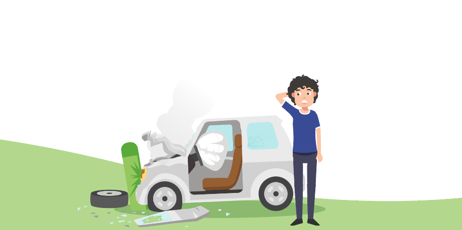 Illustration couverture risques routiers