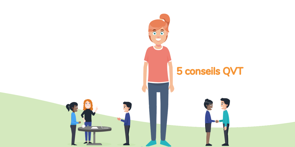 Illustration couverture article 5 conseils pour réussir sa journée de la QVT