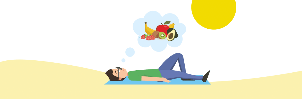 Vacances été illustration de couverture