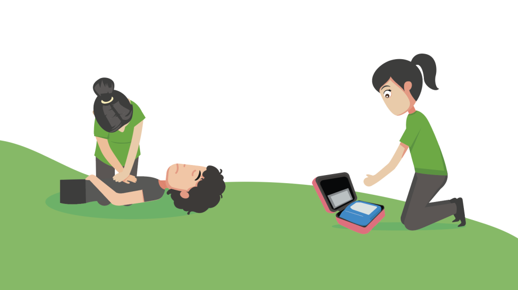 Couverture - Secouriste au travail